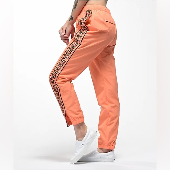 Monarch Orange Crinkle Pants - Picture 3 of 4